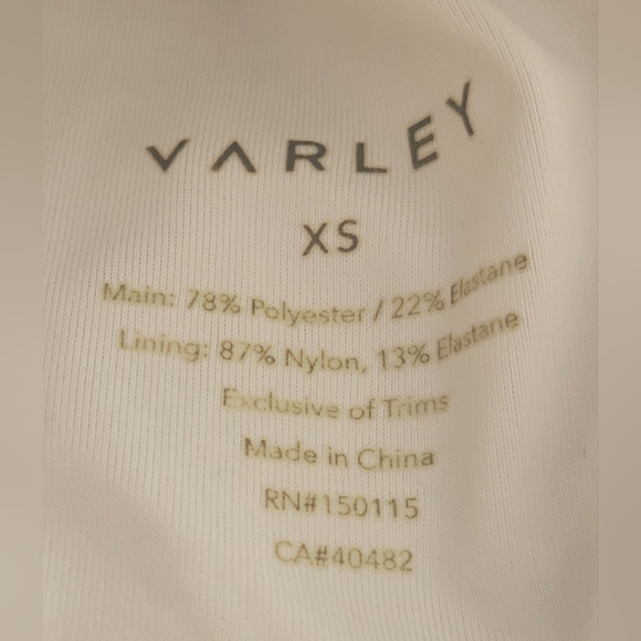 Varley Other - Varley Delta Bra in Tyre Snake Large